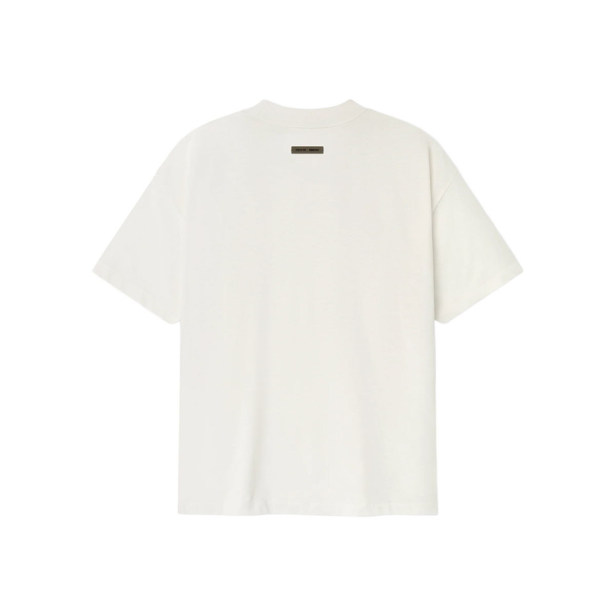 Fear of God Essentials Embroidered Essential Tee Ivory (FW25)