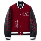 Off White AC Ml O novo casaco varsity jacket