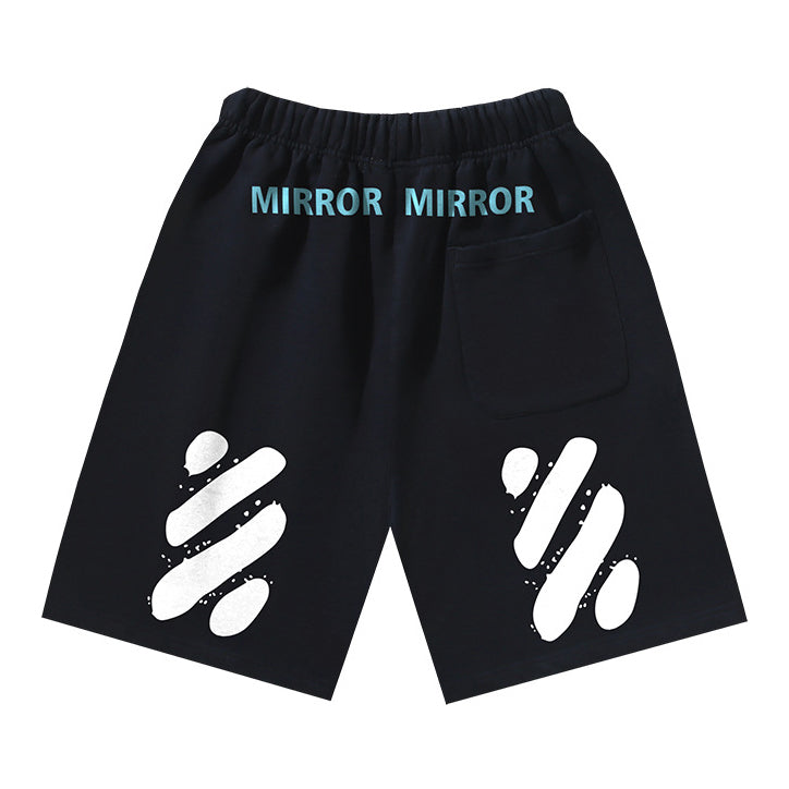 Letter Pattern Shorts