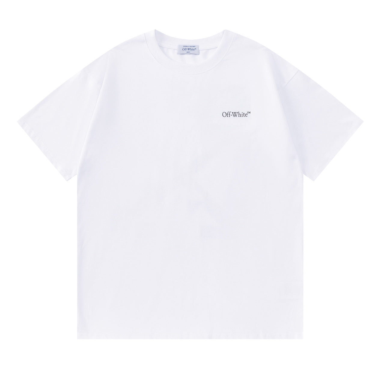 OFF WHITE Letter Pattern T-shirt