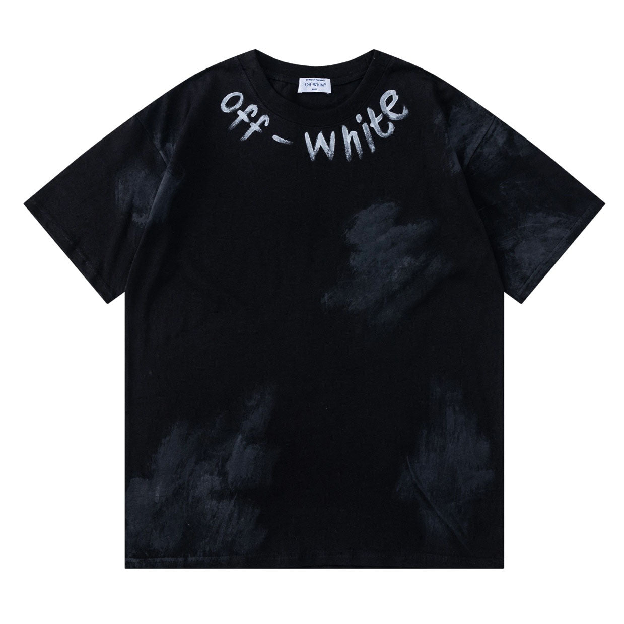 OFF WHITE Splatter Graffiti T-shirt