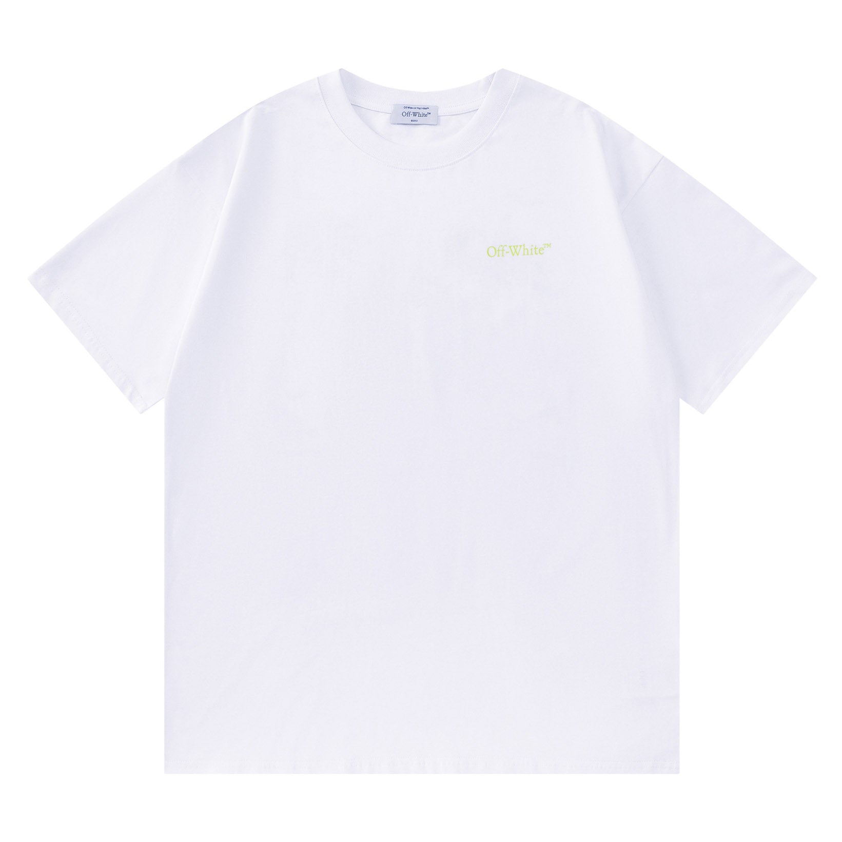 OFF WHITE Plant Pattern T-shirt