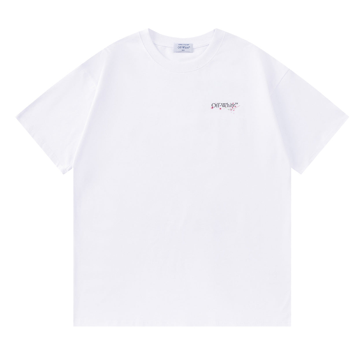 OFF WHITE Floral Pattern T-shirt