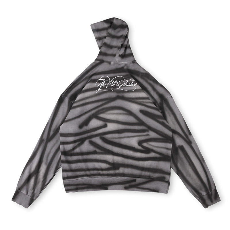 Hellstar Path To Paradise Airbrush Zip-Up Hoodie