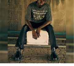 SAINT MICHAEL God Short Sleeve T-Shirt