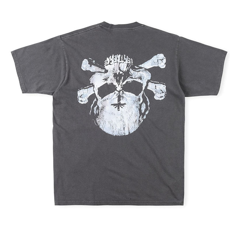 Vertebrae Skull Print T-Shirt