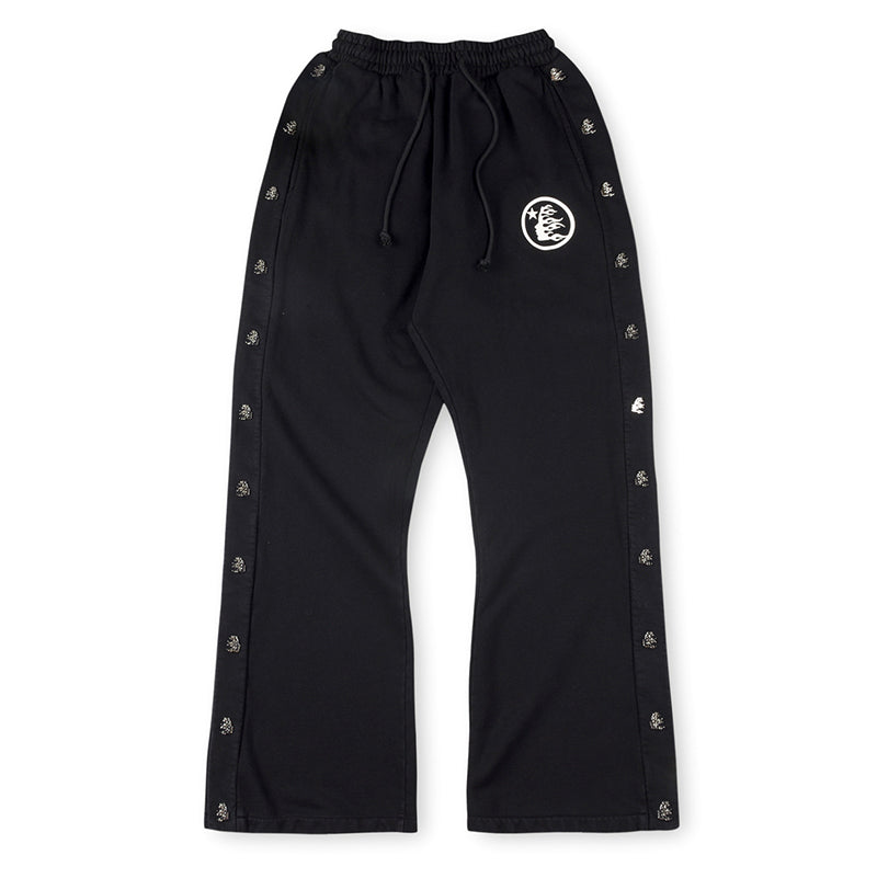 Hellstar Mirror Face Sweatpants Grey