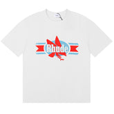 RHUDE Chevron Eagle cotton T-shirt