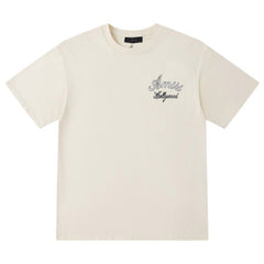 AMIRl Embroidered Logo T-Shirts