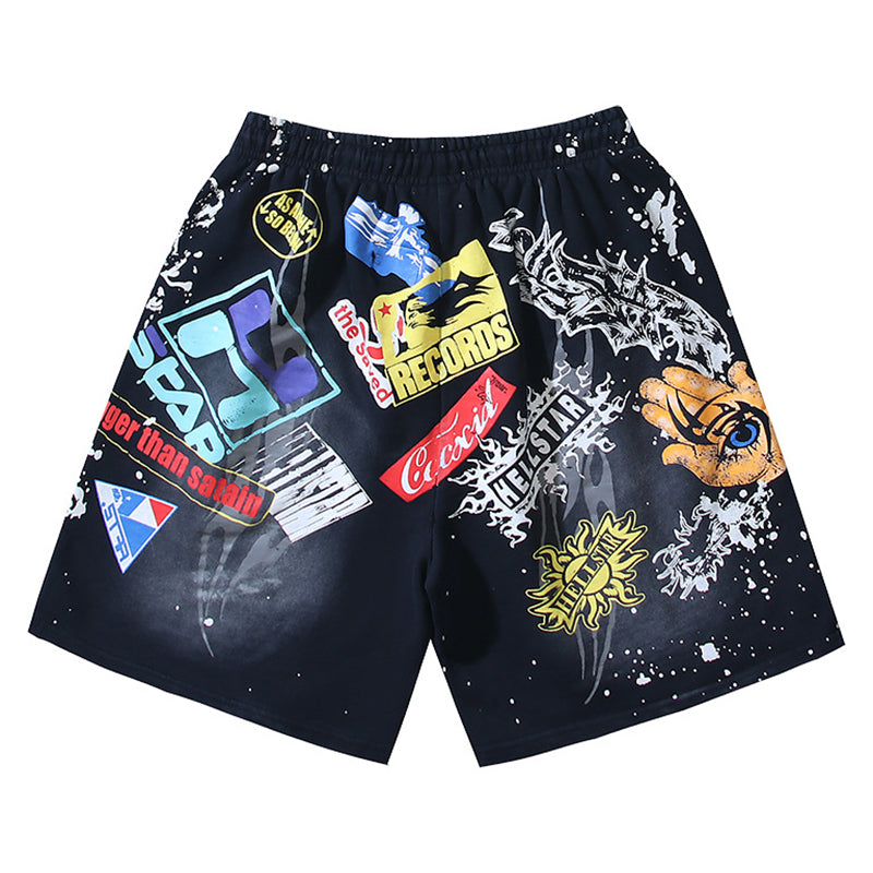 Hellstar Screaming Kid Patch Short