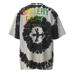 Gallery Dept Sun Faded Splash ink graffiti T-Shirt