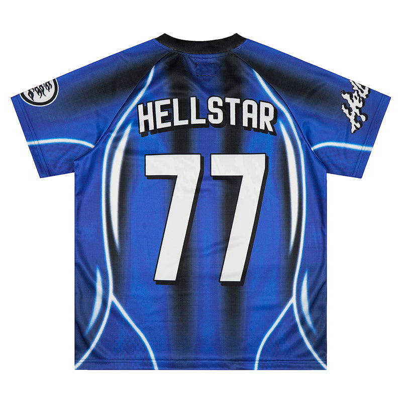 Hellstar 'Blue Stripes' Mesh Jersey