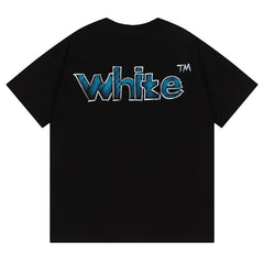 Off White Logo Pattern Printed T-Shirt