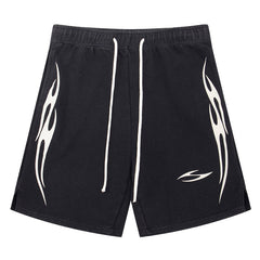 Hellstar Flame Printed Shorts