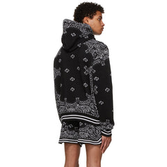 AMIRI Black Bandana B-Ball Hoodie