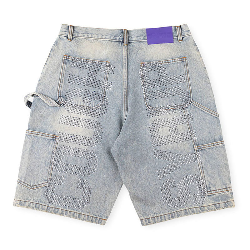 Cough Syrup Denim Shorts