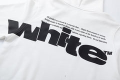 Off-White Kids Type Graphic Cotton Hoodie