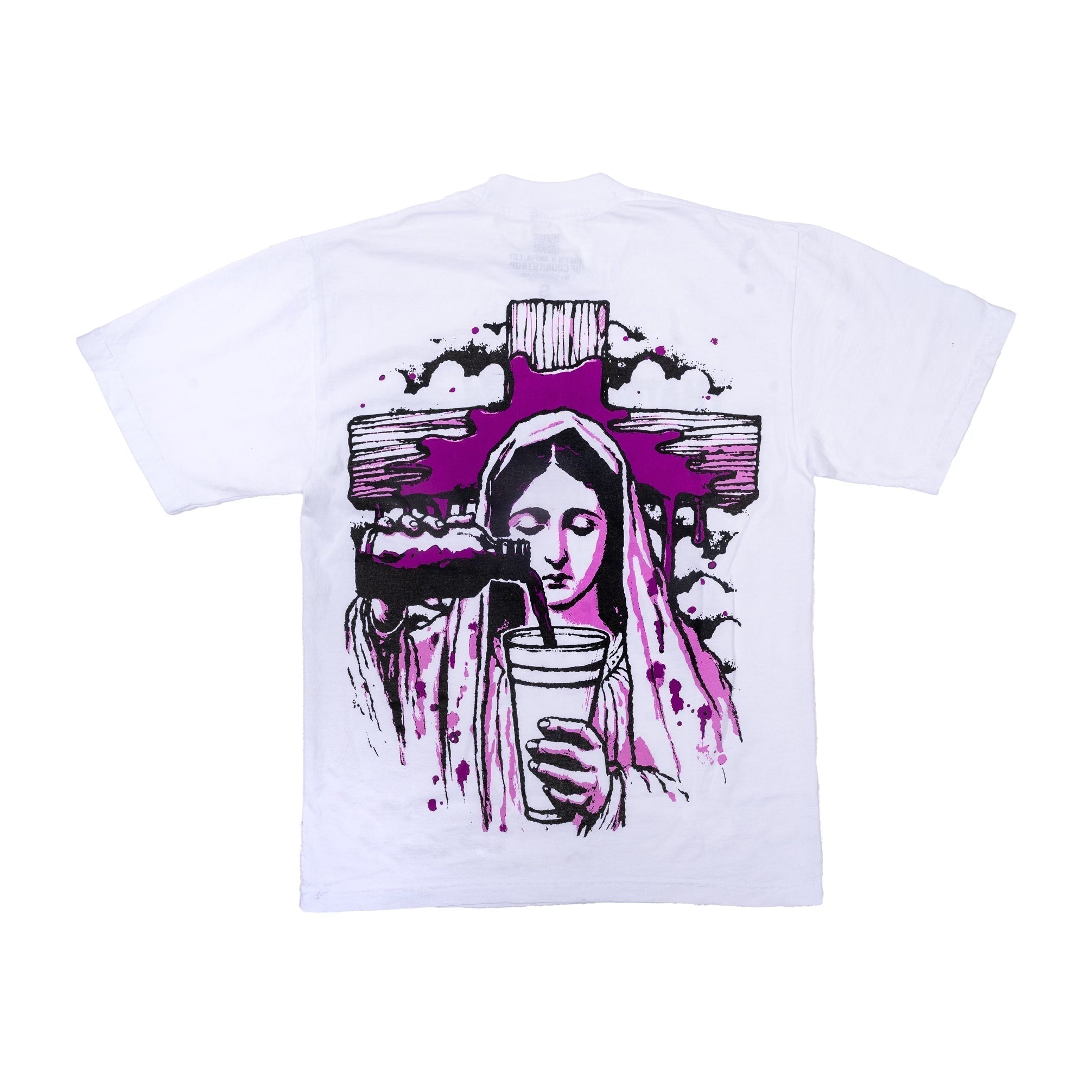 THATS A AWFUL LOT OF COUGH SYRUP Rosary Tee Shirt