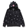 BAPE x Sanrio Characters Kuromi Camo Full Zip Hoodie (Ladies)