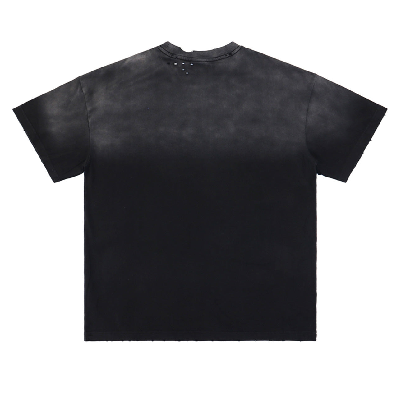 Letter Print Distressed T-shirt