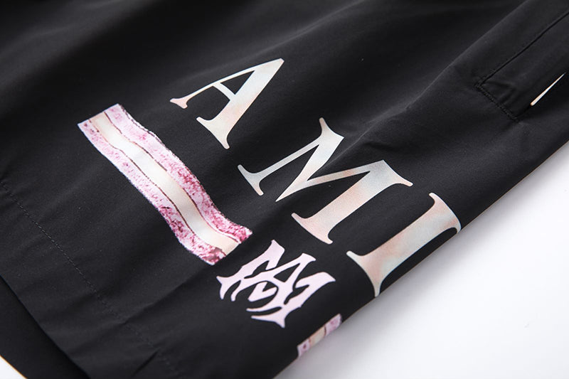 AMIRI Letter Logo Print Short