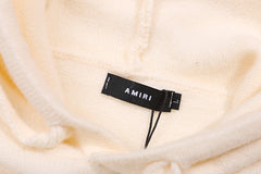 AMIRI Apricot Core Knitted sweater Hoodie