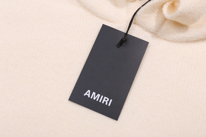 AMIRI Apricot Core Knitted sweater Hoodie