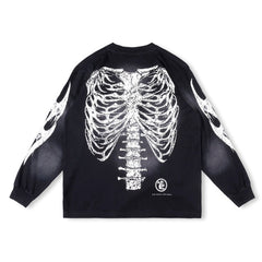 Hellstar Skeleton Long Sleeve Tee