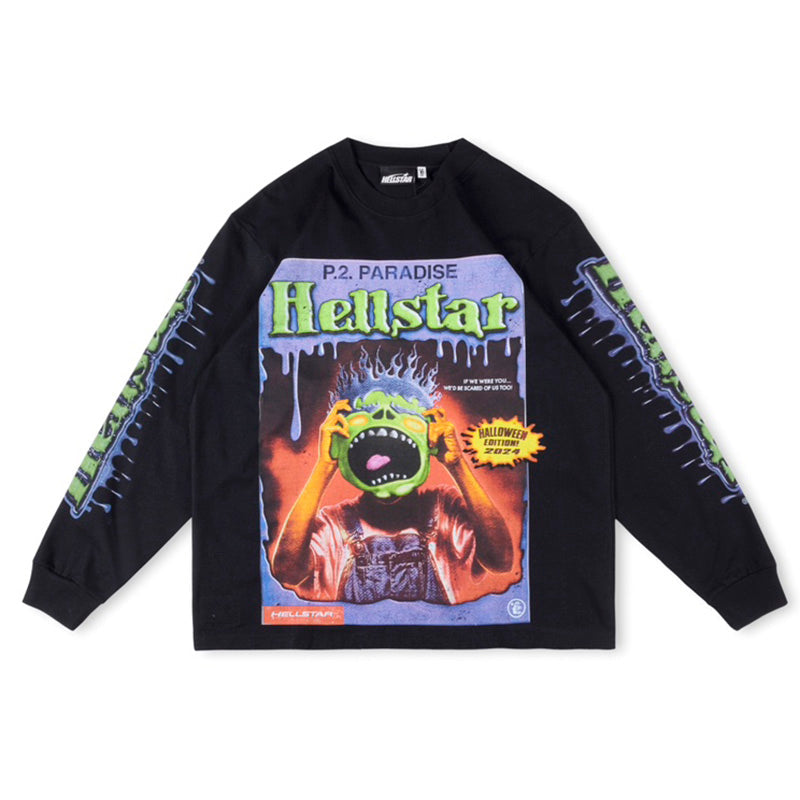 Hellstar Horror Book Long sleeves T-shirt