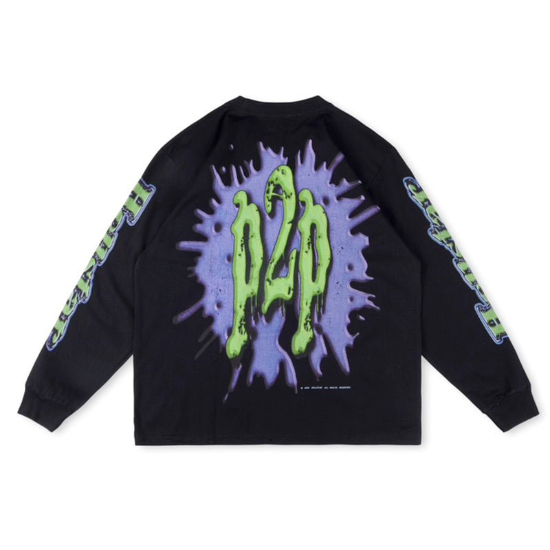 Hellstar Horror Book Long sleeves T-shirt