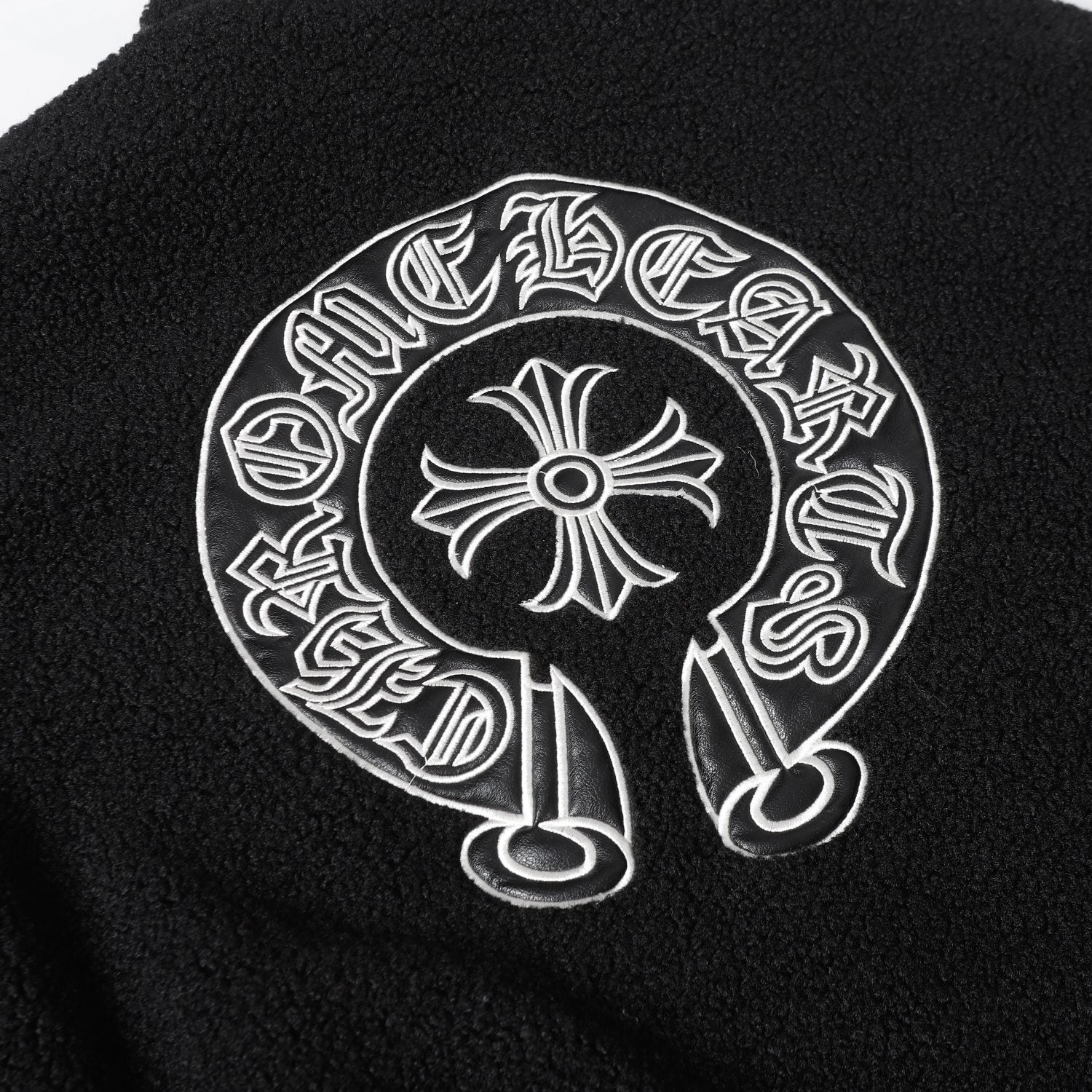 Chrome Hearts Classical Sanskrit Woll Coat Jacket