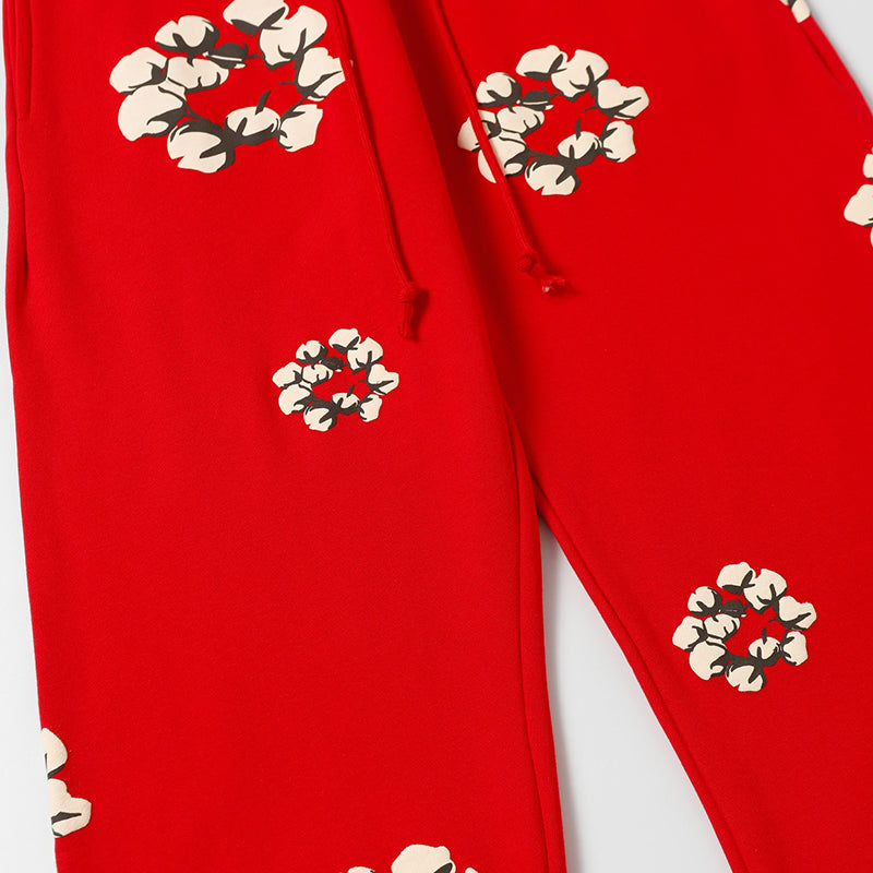 Denim Tears Kapok Pattern Printed Sweatpant