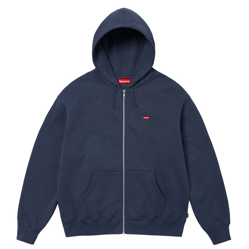 Supreme 24FW Embroidery Logo Zip Hoodie