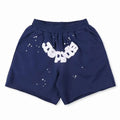 Sp5der OG Web Logo Sweat Short Navy