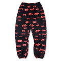 SP5DER graphic-print "Black" Track Pants