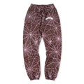 Sp5der AOP Sweatpants Brown