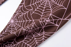 Sp5der AOP Sweatpants Brown