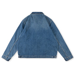 Sp5der 555555 demin jean jacket