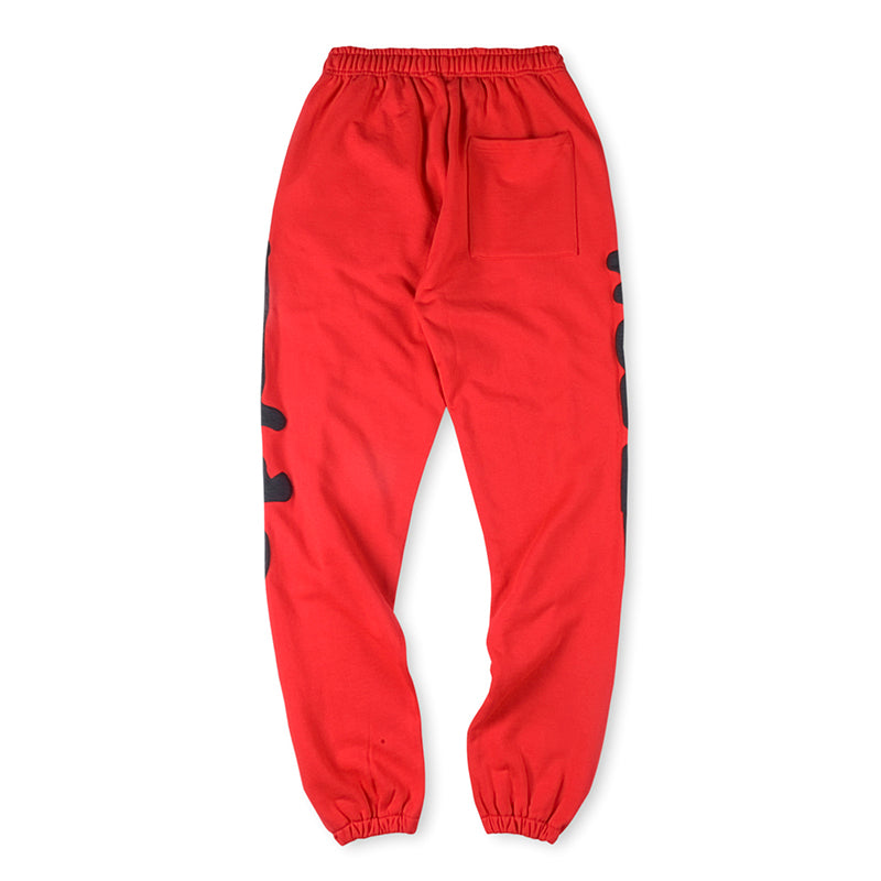 Sp5der Beluga Sweatpants Red