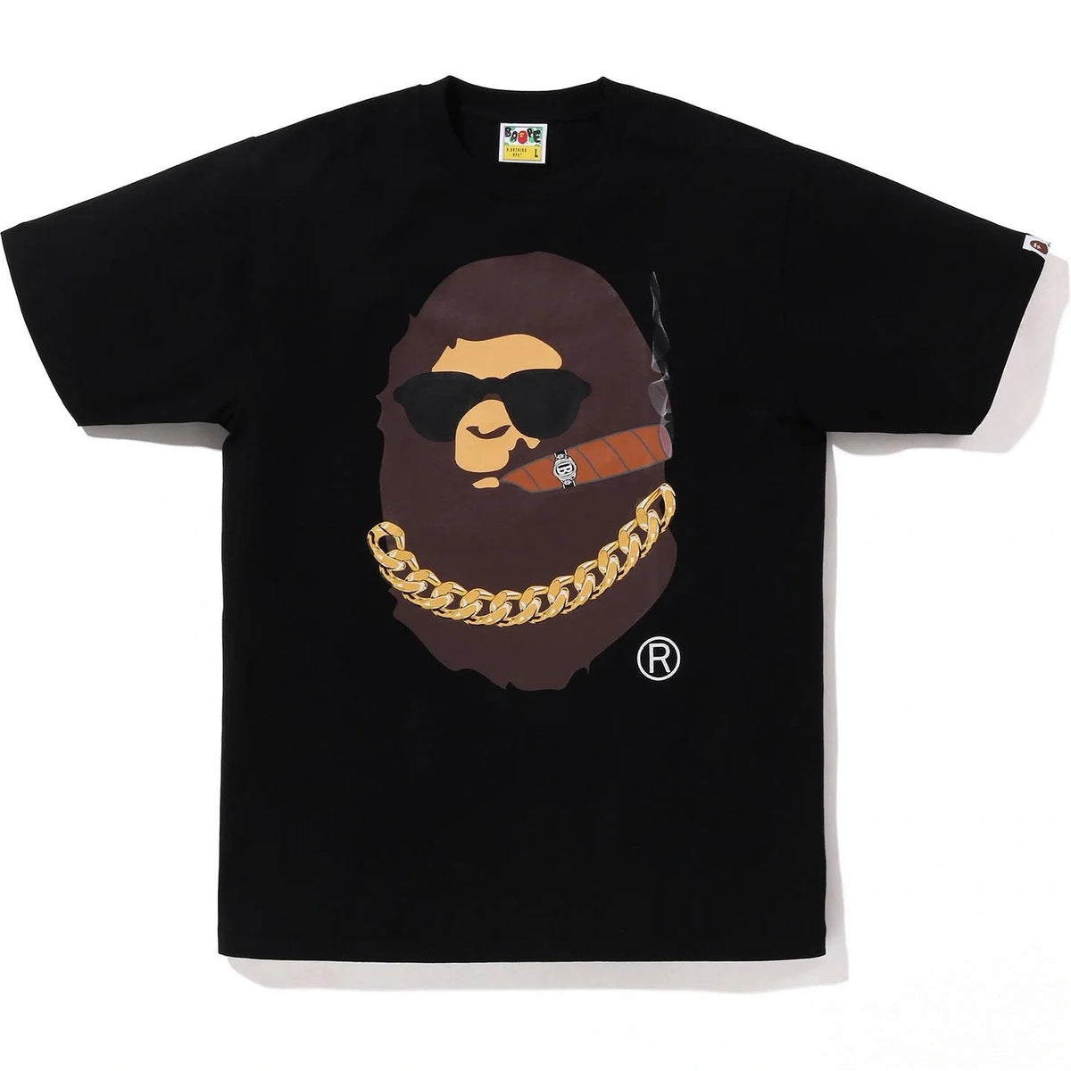 BAPE Boss Smoking Ape Head T-Shirt