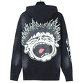 Hellstar Records Tie Dye Hoodie Black