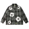 Denim Tears kapok Flower Pattern Long Sleeved Shirt