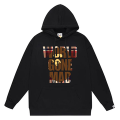 BAPE Ape Head Letter Pattern Print Hoodie