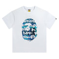 BAPE Stroke Camo By Bathing Big Ape Head T-Shirt