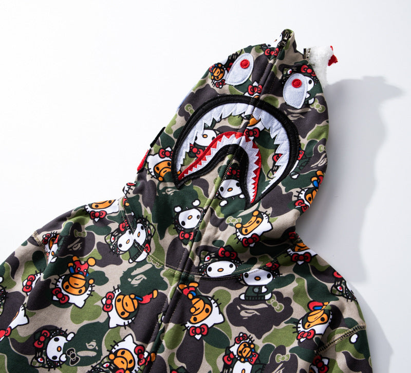 BAPE Hello Kitty CAMO Hoodies