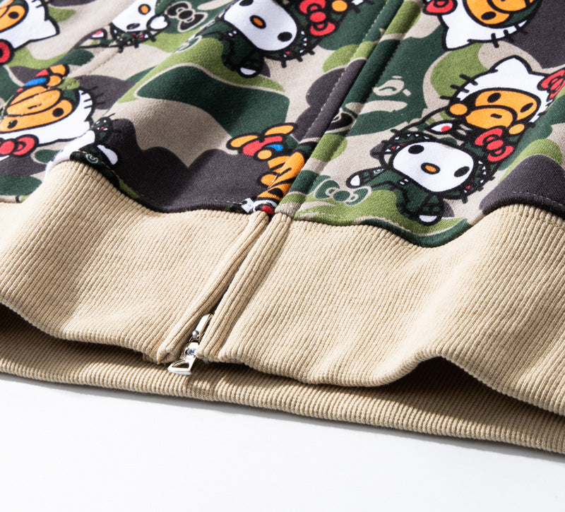 BAPE Hello Kitty CAMO Hoodies