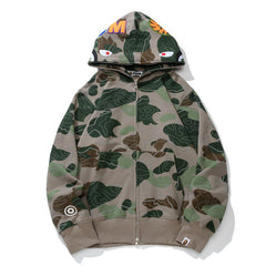 BAPE Color Camo Shark Hoodies