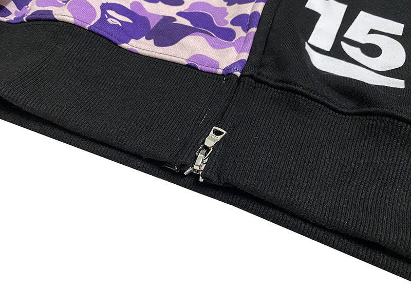 BAPE Color Camo Shark 15th anniversary Hoodie