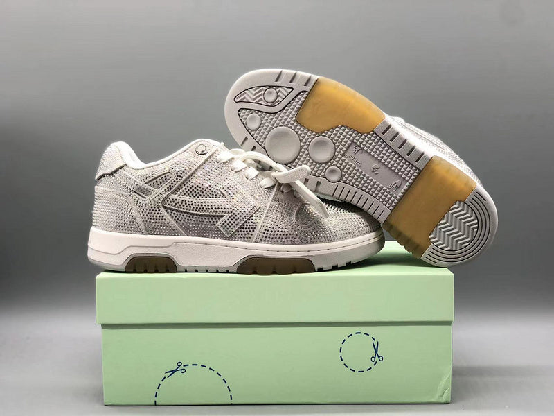 OFF WHITE Out Of Office Rhinestone setting Shoes