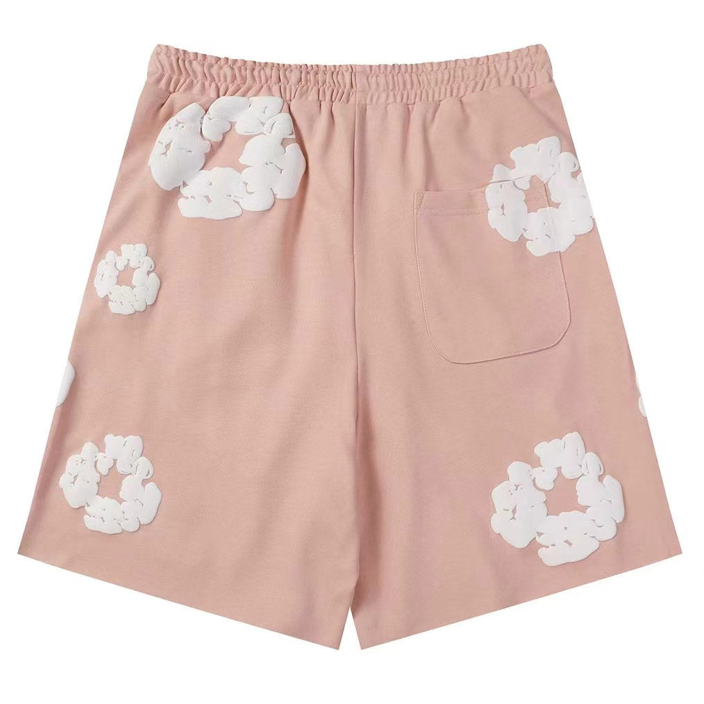 Denim Tears The Cotton Wreath Pink Shorts